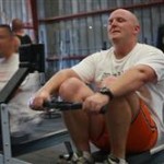 Marines rowing