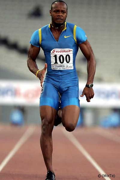 Sprinter Asafa Powell