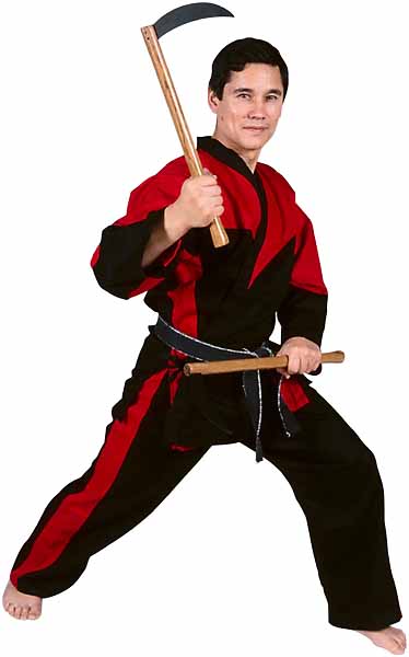 Martial Artist Axe Form
