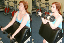 Preacher Bench Biceps Curl