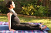 2. Prenatal Yoga Staff Posture