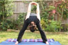 3. Prenatal Yoga Two-Angled Posture