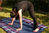 9. Prenatal Yoga Wide Legged Forward Bend