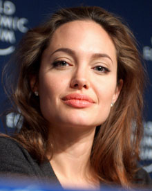 Angelina Jolie looking radiant and health