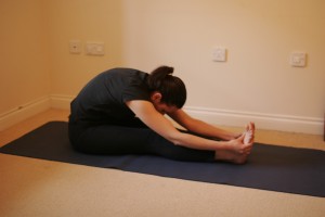 Forward Bend Yoga Pose