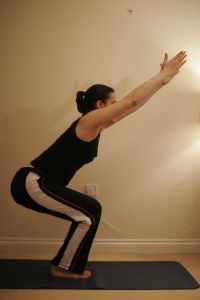 Chair Yoga Pose – Utkatasana